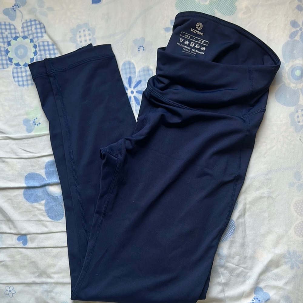 Lapasa Women’s Yoga Navy Pants Leggings